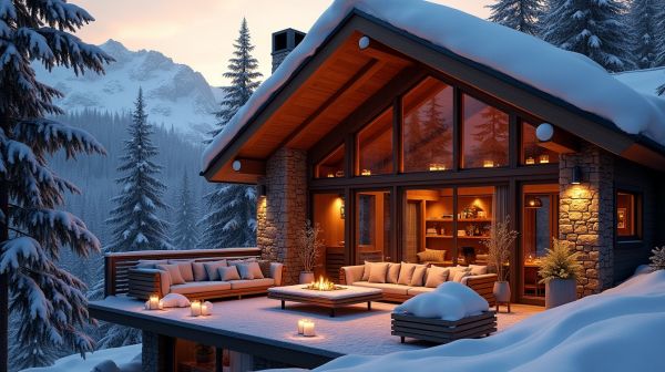 Hébergements intimes ski montagne : vivez des expériences uniques en amoureux