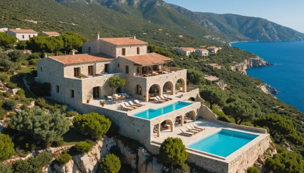 Sélection de villas de luxe en corse pour un séjour inoubliable